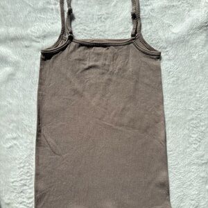 ✨SKIMS ✨ Ribbed Cami Tank ~ Taupe